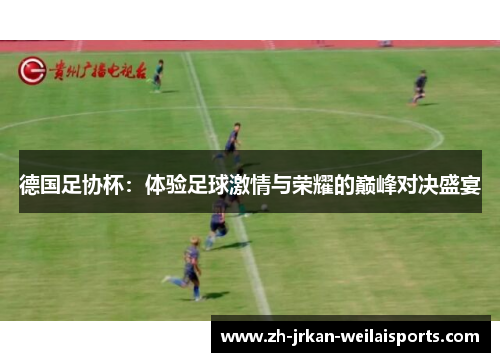 德国足协杯：体验足球激情与荣耀的巅峰对决盛宴
